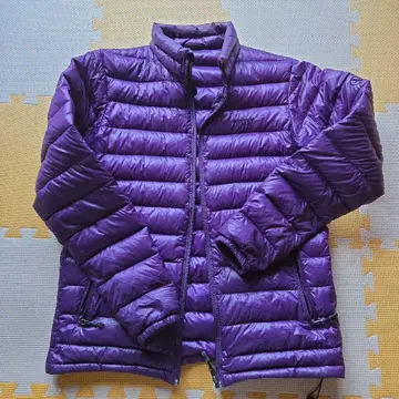 AIGLE 퍼플 다운 자켓 M