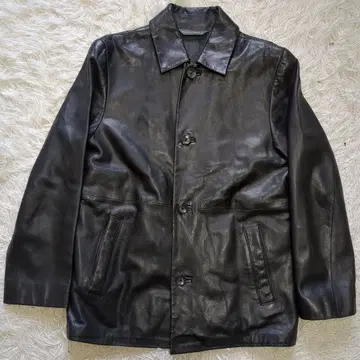 레어 banana Republic 가죽 자켓 카 코트