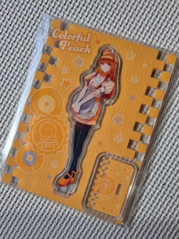 컬러풀 피치 아크릴 스탠드 에토 씨 다이너