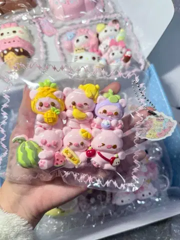 6마리 돼지 빅 스퀴즈 부드러운