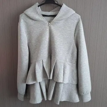 ELFRANK 페플럼 집업 후드티