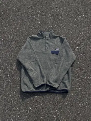 Patagonia 스냅T 플리스 신틸라 그레이
