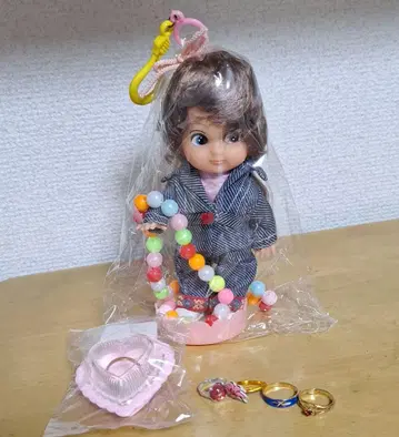 [오쿠라 토이] 인형, 목걸이와 반지 5세트