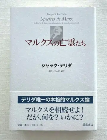 마르크스의 망령들: 부채 상황=국가, 애도의 작업, 새로운 인터내셔널