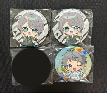 메론파커 나로야상 캔뱃지 세트