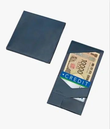 새상품 아브라사스 캐시리스 지갑 블루