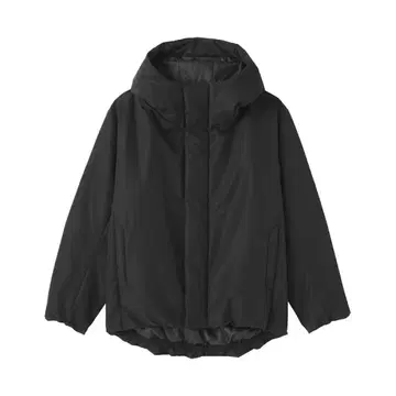 MUJI 무인양품 방풍 발수 솜 후드 자켓