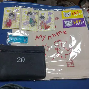 이에이리 레오 토트백과 키링 세트