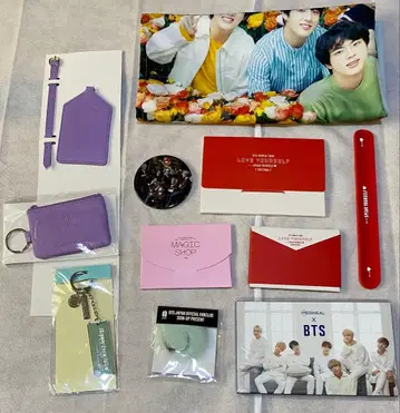 BTS 포토카드 굿즈 세트
