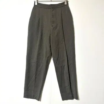 BEAUTY&YOUTH 슬랙스 S 울 혼방 테이퍼드 그레이 Y