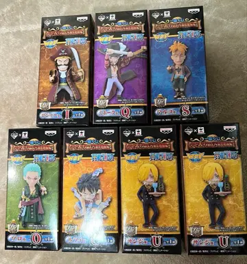 원피스 월드 컬렉터블 피규어 7개 세트