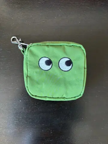 UNIQLO ANYA HINDMARCH 에코백 소형 그린 컬러