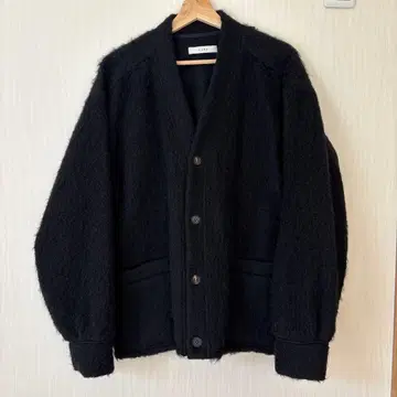 JieDa 모헤어 가디건 블랙 사이즈 2