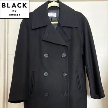 BLACK BY MOUSSY 피코트 아우터 네이비
