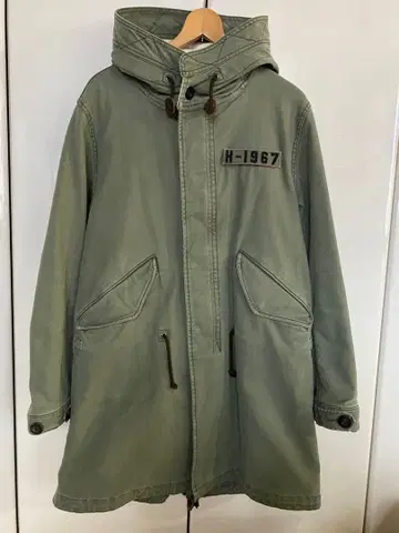 할리우드 런치마켓 밀리터리 코트