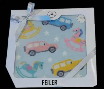 미사용 새상품 미개봉 필러 손수건 벤츠 한정판 블루