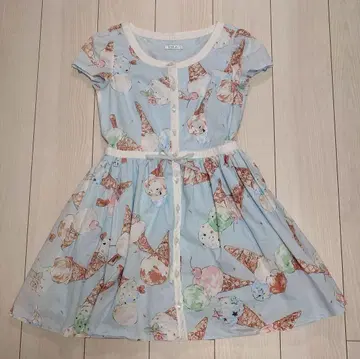 MILK 아이스크림 웨이 원피스 색스