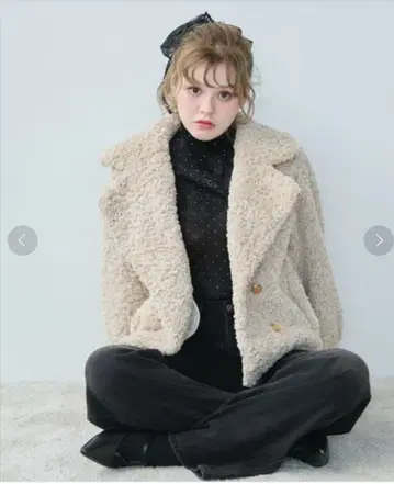 TITTY&CO. 보아 테디 코트