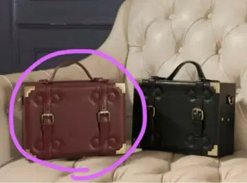 최종 가격 인하 시마무라 그레이스 미니 트렁크 와인 레드 쿠루미