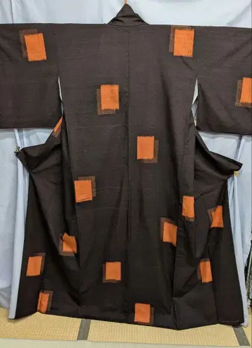 시호로 노토 마와타츠무기 진흙 염색 귀중품