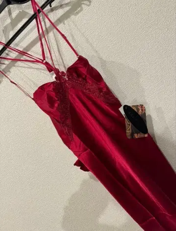 라스트 1 [ ANNEBRA 어른 RED 드레스 세트 ] M 안브라