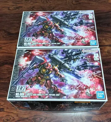 HG 고기동형 자쿠 '사이코 자쿠' 썬더볼트 2개