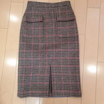 스픽 앤 스팬 울 스커트 36