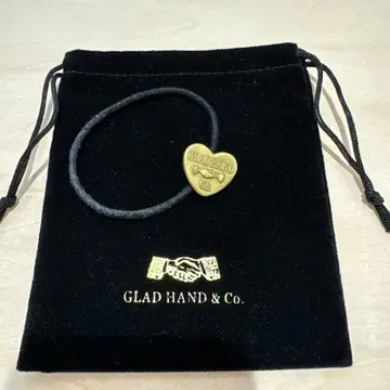 GLAD HAND 글래드핸드 머리끈 놋쇠 하트 쉐이크핸드
