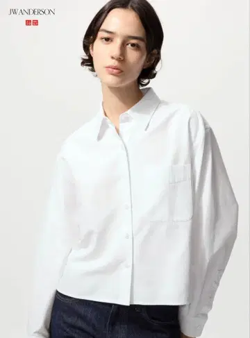 UNIQLO and JW ANDERSON 옥스퍼드 셔츠 화이트 M