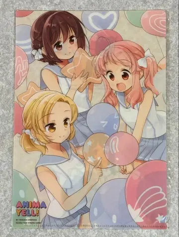 아니마에르 만화 타임 키라라 캐럿 부록 클리어 파일