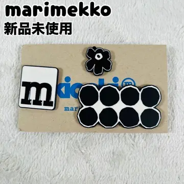 marimekko 마리메꼬 핑 브로치 핑 배지 세트 우니코 패턴