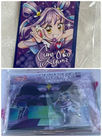 너와 아이돌 프리큐어 아크릴 디오라마 큐어큐큐 폴라로이드풍 카드 포함