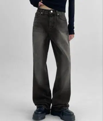 blackup [B-DENIM] NON SPAN BOOTS-CUT 028