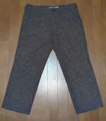 BLUE BLUE JAPAN 네프 트위드 크롭 팬츠