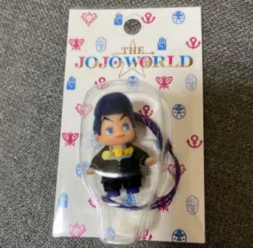 새상품 THE JOJO WORLD 큐피 콜라보 스트랩 히가시카타 죠스케