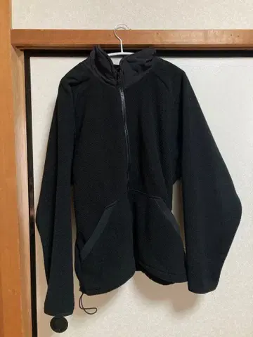 UNITED 플리스 자켓 블랙 사이즈 M