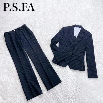 새상품급 퍼펙트 수트 팩토리 팬츠 수트 셋업 스트라이프
