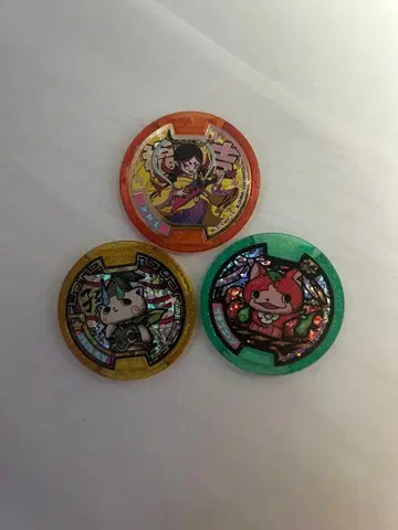 요괴워치 메달 세트 이치고냥 코마상 손책 변재천