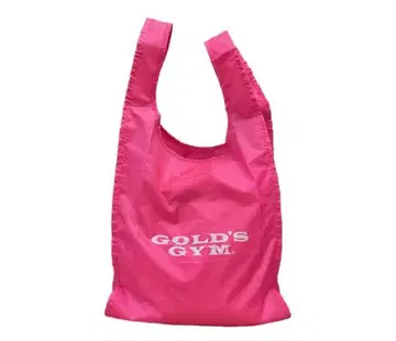 골드짐 미사용 새상품 GOLD GYM 에코백 핑크