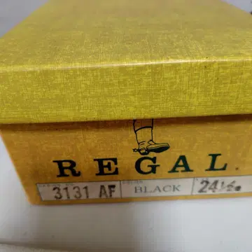 REGAL.3131BLACK.사이즈 24와 1/2 정도,