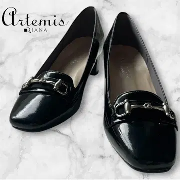 미사용급 artemis by DIANA 비트 디자인 로퍼 펌프스