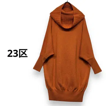 23구 넥워머 포함 돌먼 니트 롱 니트 38