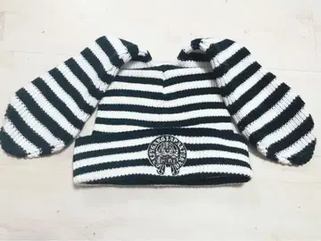 갈피 토끼 귀 니트 모자 토끼 귀