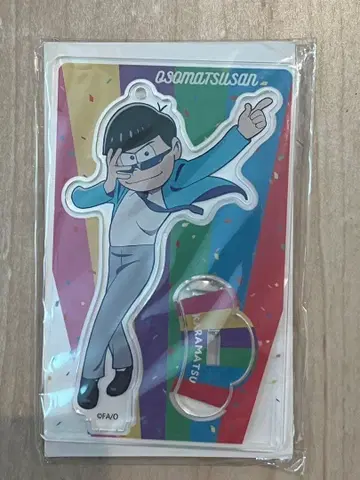 오소마츠 6쌍둥이 수트 결정 포즈 아크릴 스탠드 카라마츠