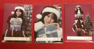 사쿠라자카46 야마시타 시즈키 2025년 산타 의상 세미 네이비