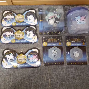 Happy 복권 홀리데이 시즌 세트 7점