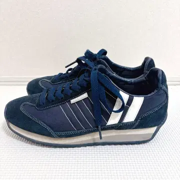 패트릭 마라톤 스니커즈 인디고 36 네이비 화이트 네이비