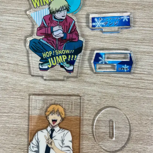 체인소맨 덴지 점프샵 겨울 아크릴 스탠드 일괄 룩백특전포스터피규어레제