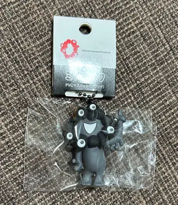 블랙 미야쿠미야쿠 PVC 마스코트 키링 C