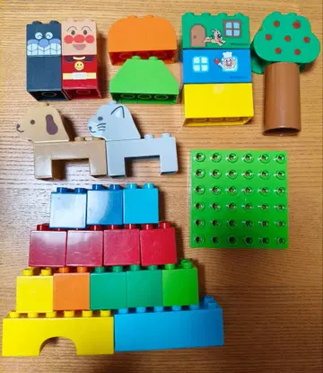 호빵맨 블록 라보 첫 블록 바케스